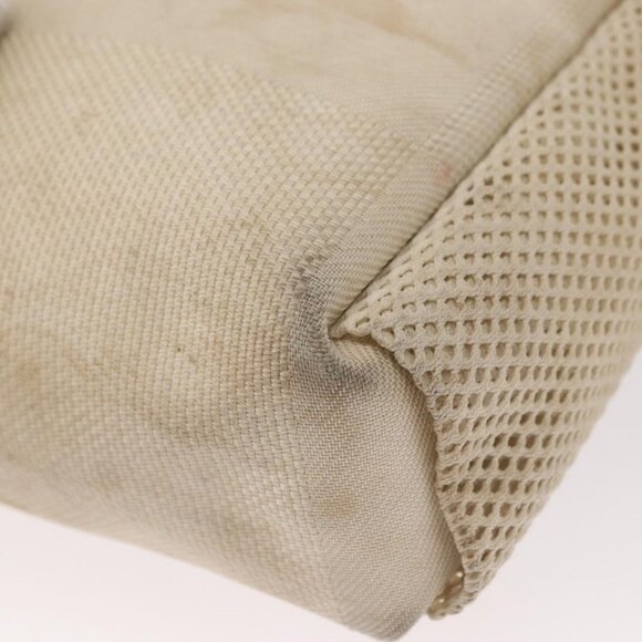 Authentic LOUIS VUITTON Damier Geant LV Cup Weatherly Bag White M80637 LV - Picture 15 of 16